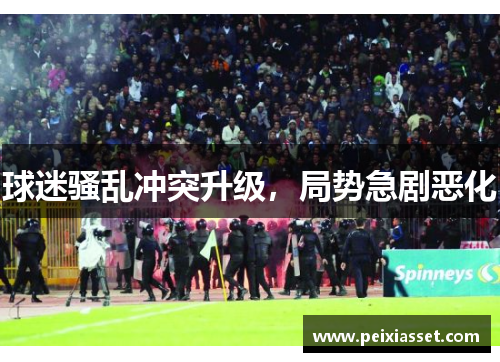 球迷骚乱冲突升级，局势急剧恶化